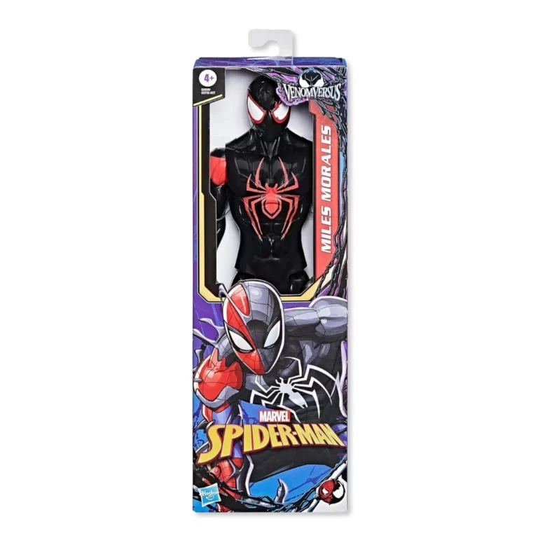 02. Hasbro Titan Hero VenomVersus Miles Morales Figura, 30cm