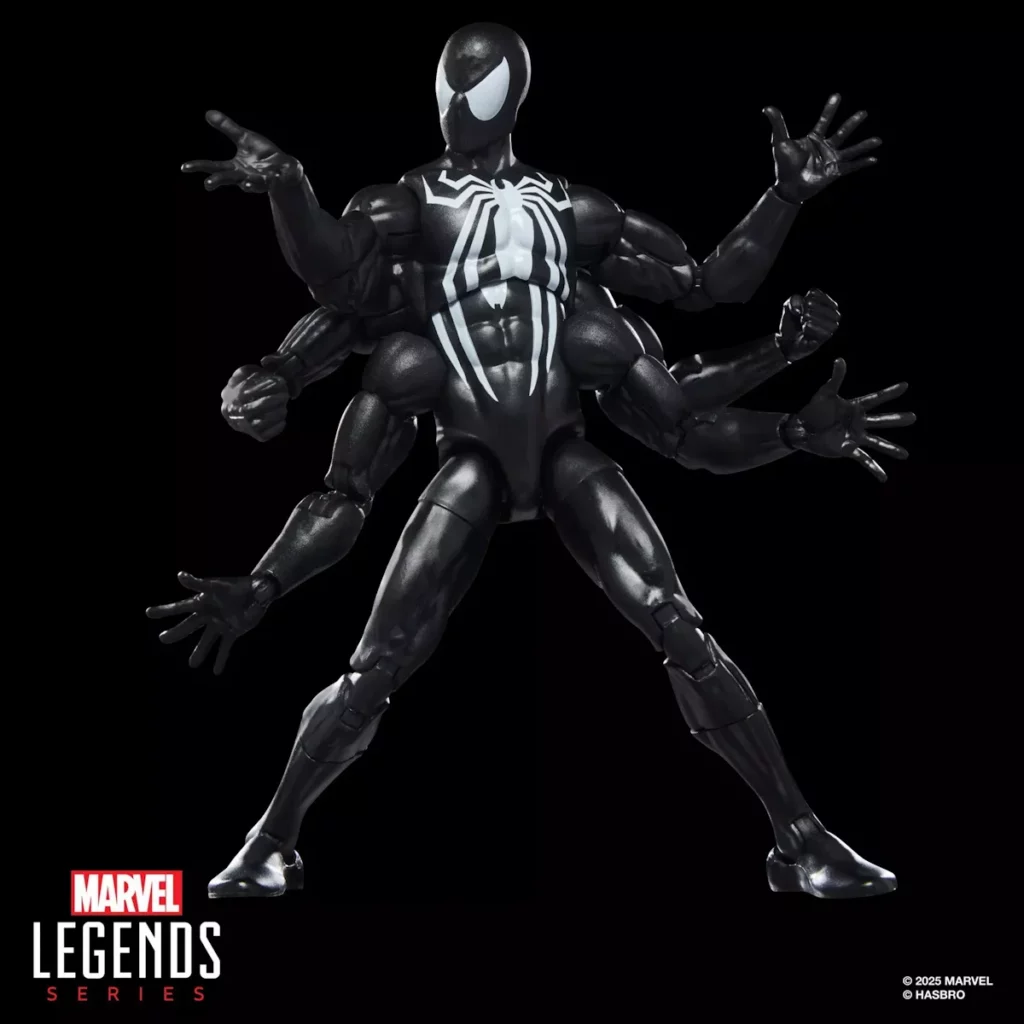 02. Marvel Legends Series Dark Avengers Spider Man Figura, 15cm