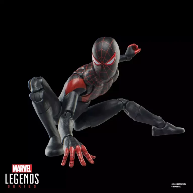 02. Marvel Legends Series Spider Man Ultimate Miles Morales Figura, 15cm