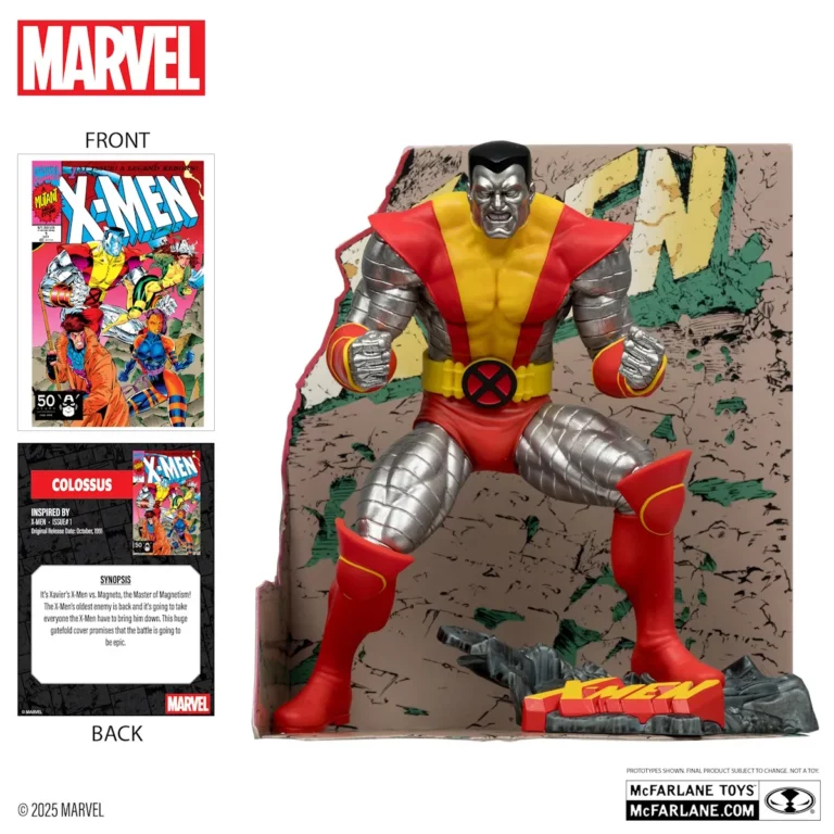 02. McFarlane Marvel Colossus (X Men #1) Figura, 17cm