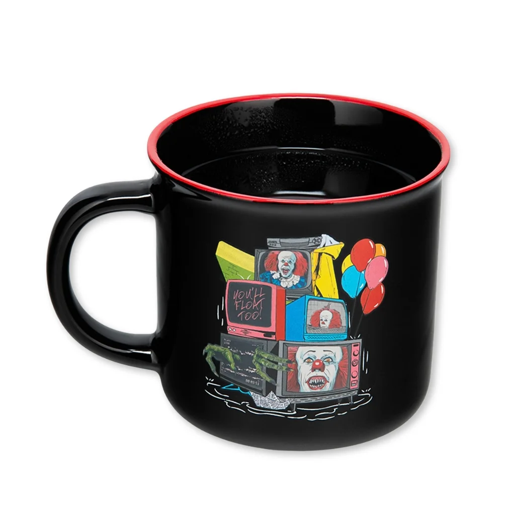 02. Paladone Pennywise 'TV Screen' šalica Koja Mijenja Boju, 350 Ml