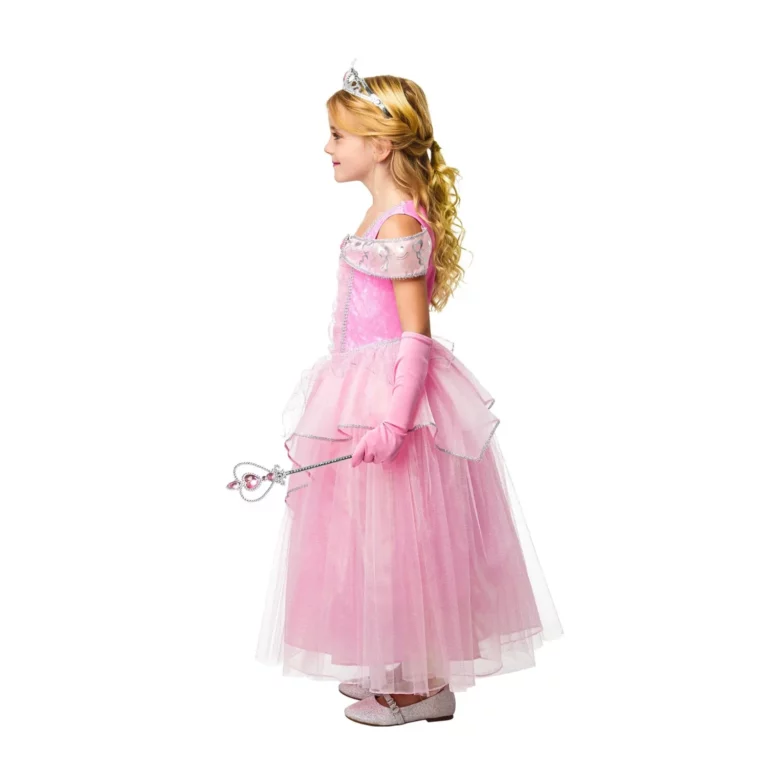 02. Pink Princess Dječji Kostim, 7 8 Godina