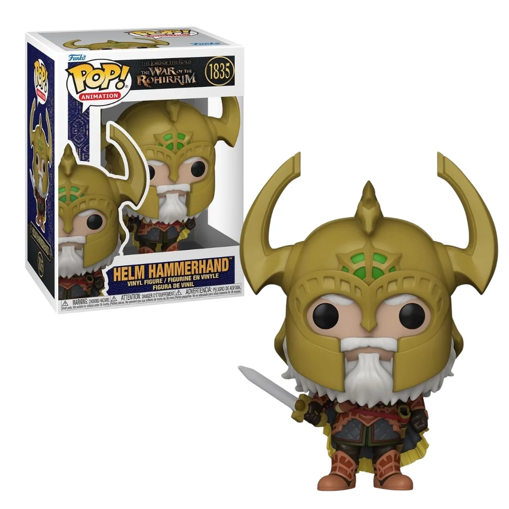 03. Funko Pop! Animation LOTR The War Of The Rohirrim Helm Hammerhand #1835