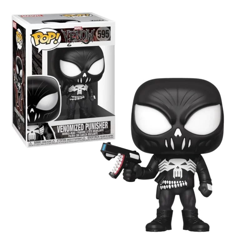 03. Funko Pop! Marvel Venom Venomized Punisher #595