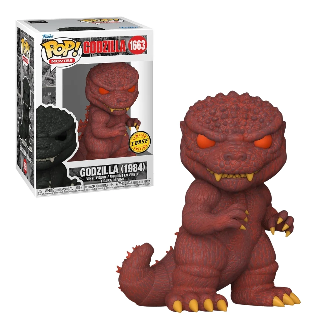 03. Funko Pop! Movies Godzilla 70th Anniversary Godzilla (1984) #1663 (CHASE)