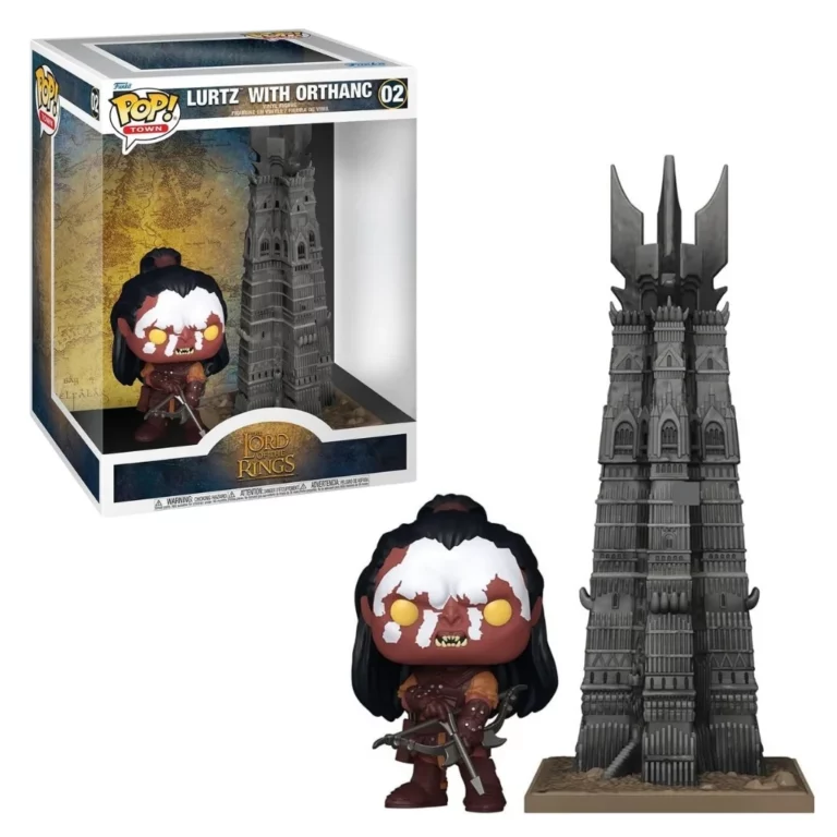 03. Funko Pop! Town The Lord Of The Rings Lurtz With Orthanc #02