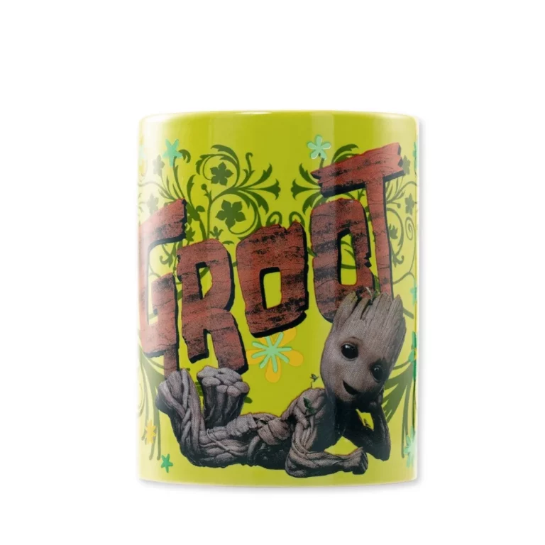 03. Groot (Face) Fuzzy Mug, 440 Ml