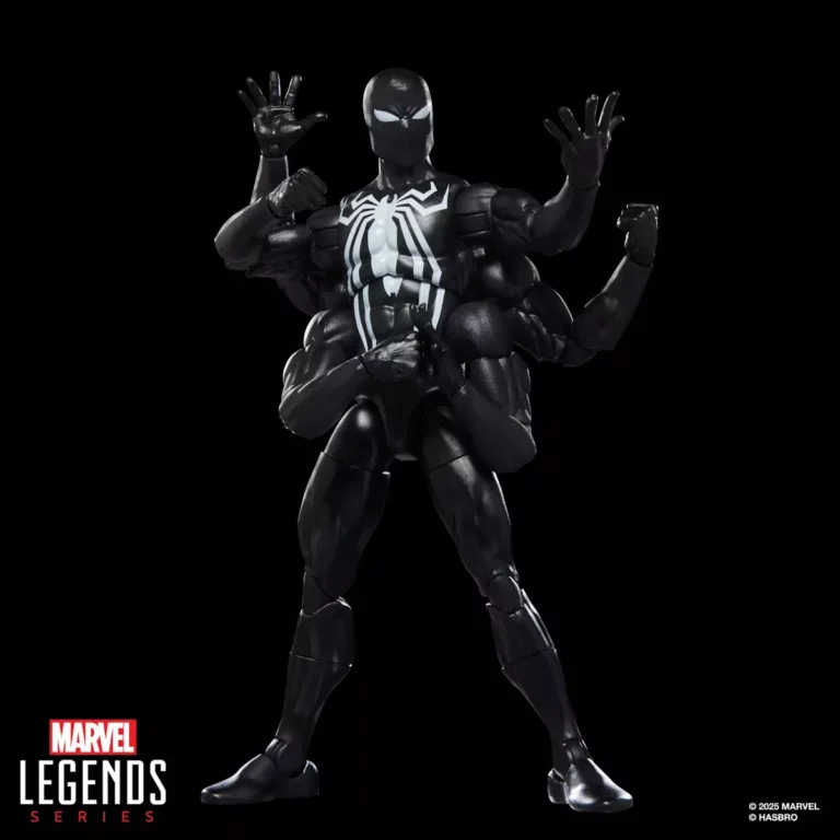 03. Marvel Legends Series Dark Avengers Spider Man Figura, 15cm