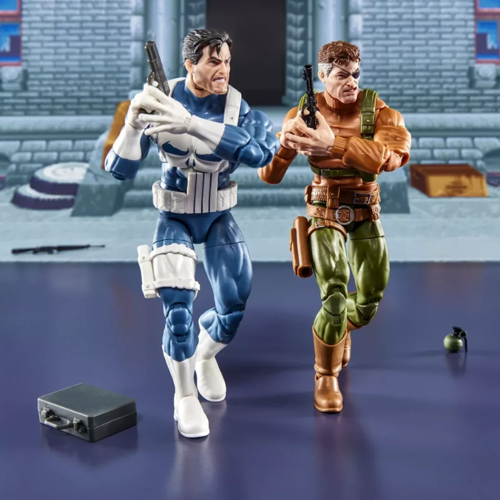 03. Marvel Legends Series Punisher And Nick Fury Figure, 15cm