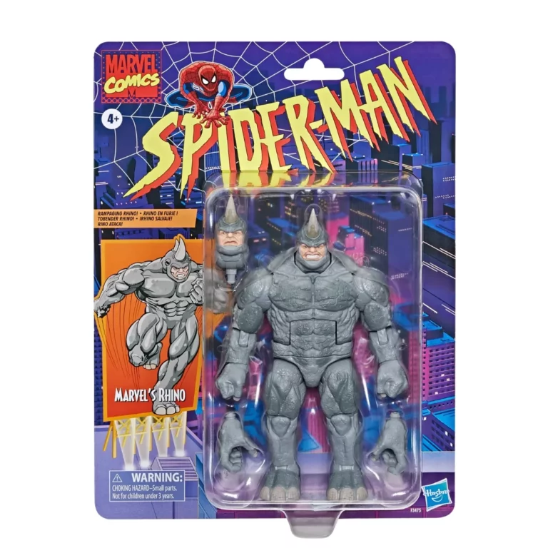03. Marvel Legends Series Spider Man Marvel’s Rhino Figura, 20cm