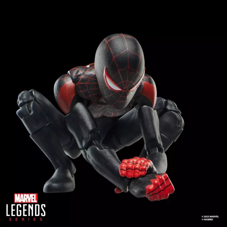 03. Marvel Legends Series Spider Man Ultimate Miles Morales Figura, 15cm