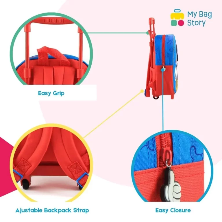 03. Mickey Mouse Torba Za Vrtić Na Kotačiće