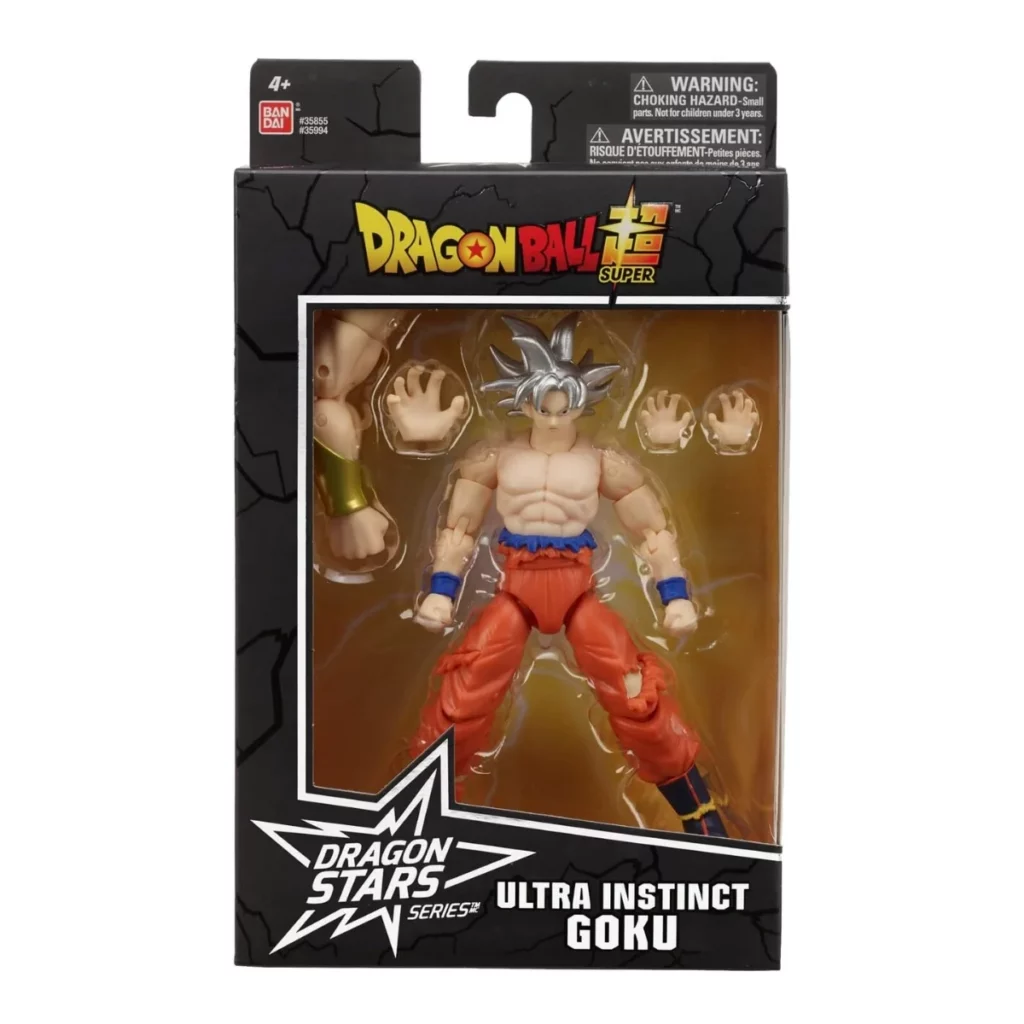 04. Dragon Ball Super Dragon Stars Ultra Instinct Goku Figura, 17cm