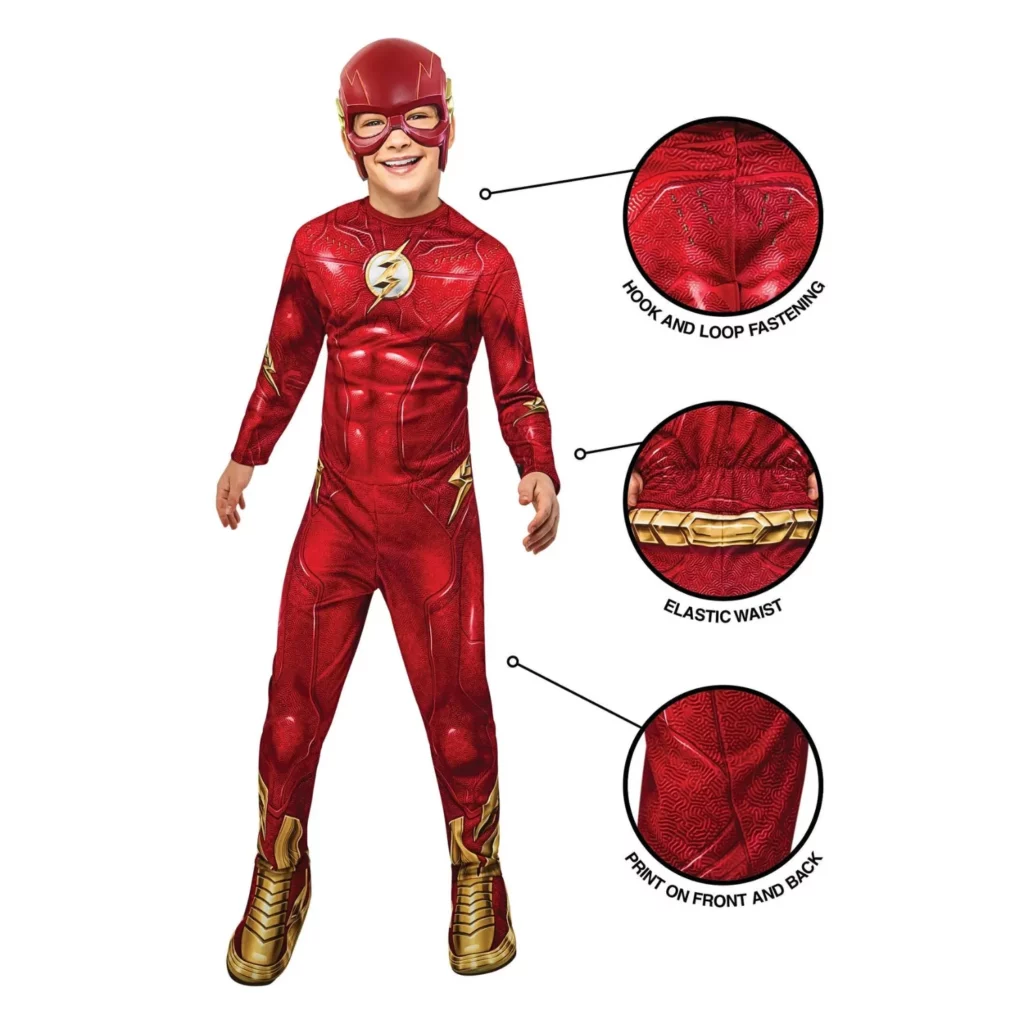 04. Flash Dječji Kostim, 9 10 Godina