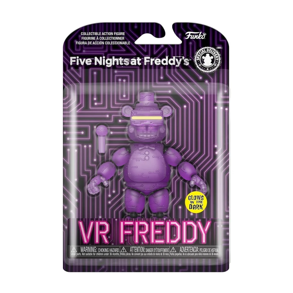 04. Funko Five Nights At Freddy’s VR Freddy Figura, 15cm