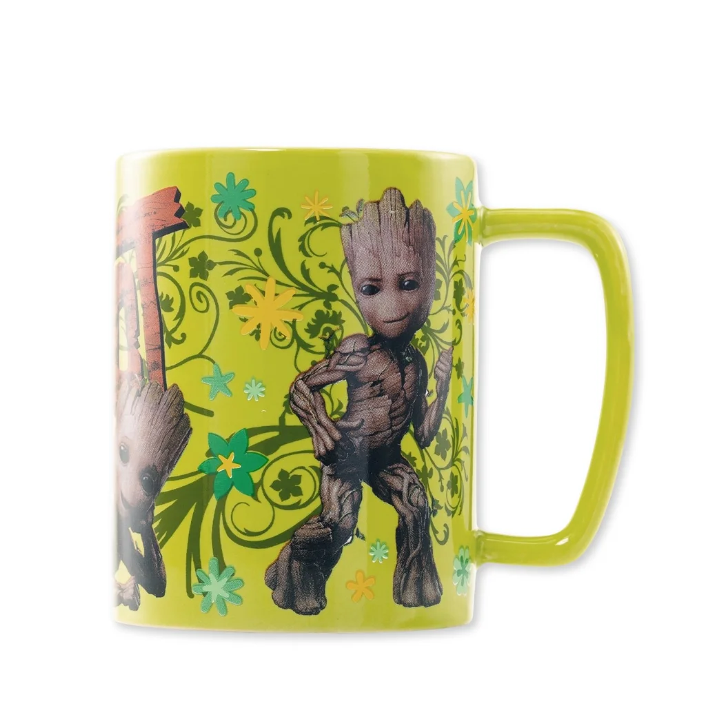 04. Groot (Face) Fuzzy Mug, 440 Ml
