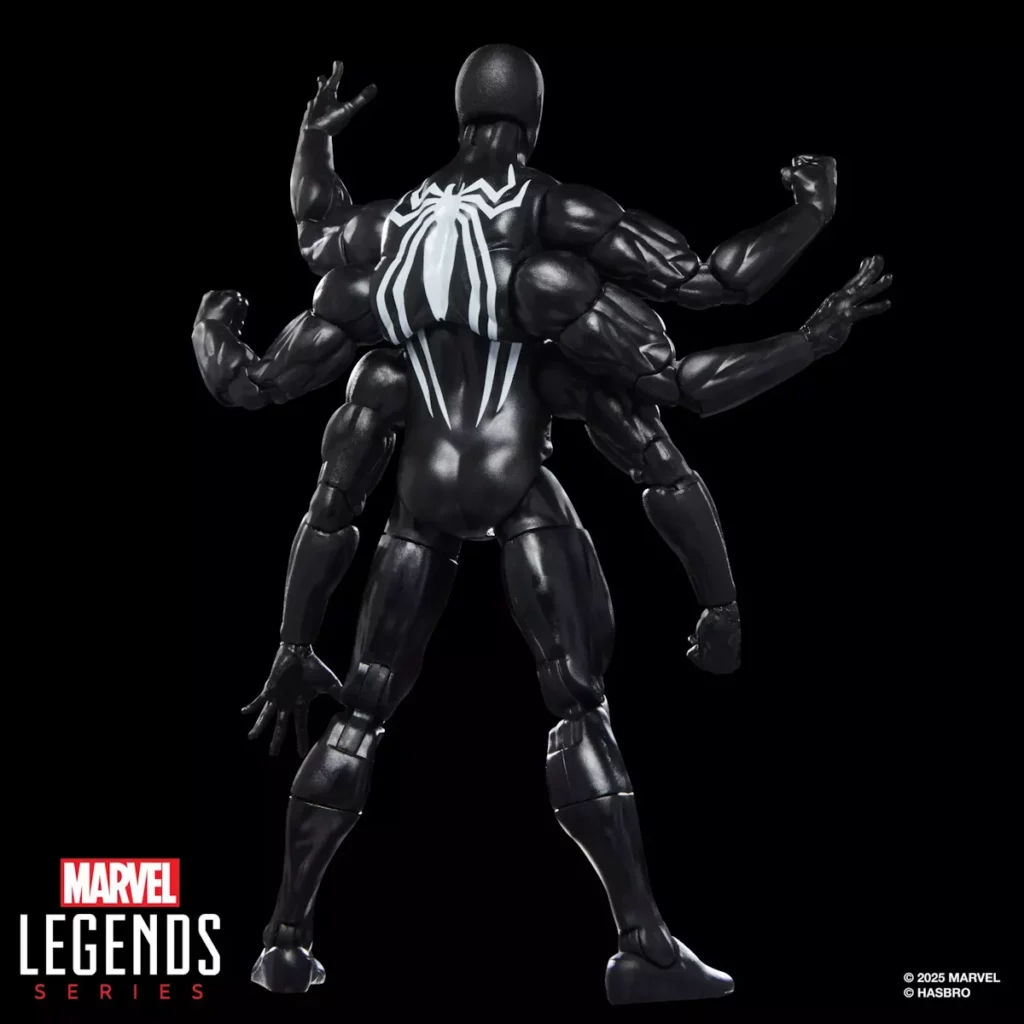 04. Marvel Legends Series Dark Avengers Spider Man Figura, 15cm