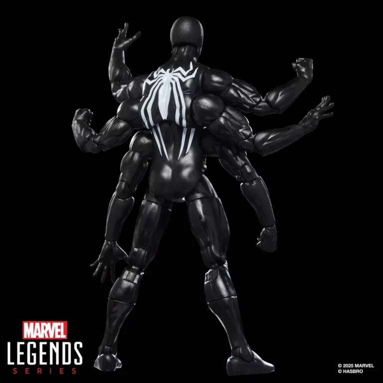 04. Marvel Legends Series Dark Avengers Spider Man Figura, 15cm