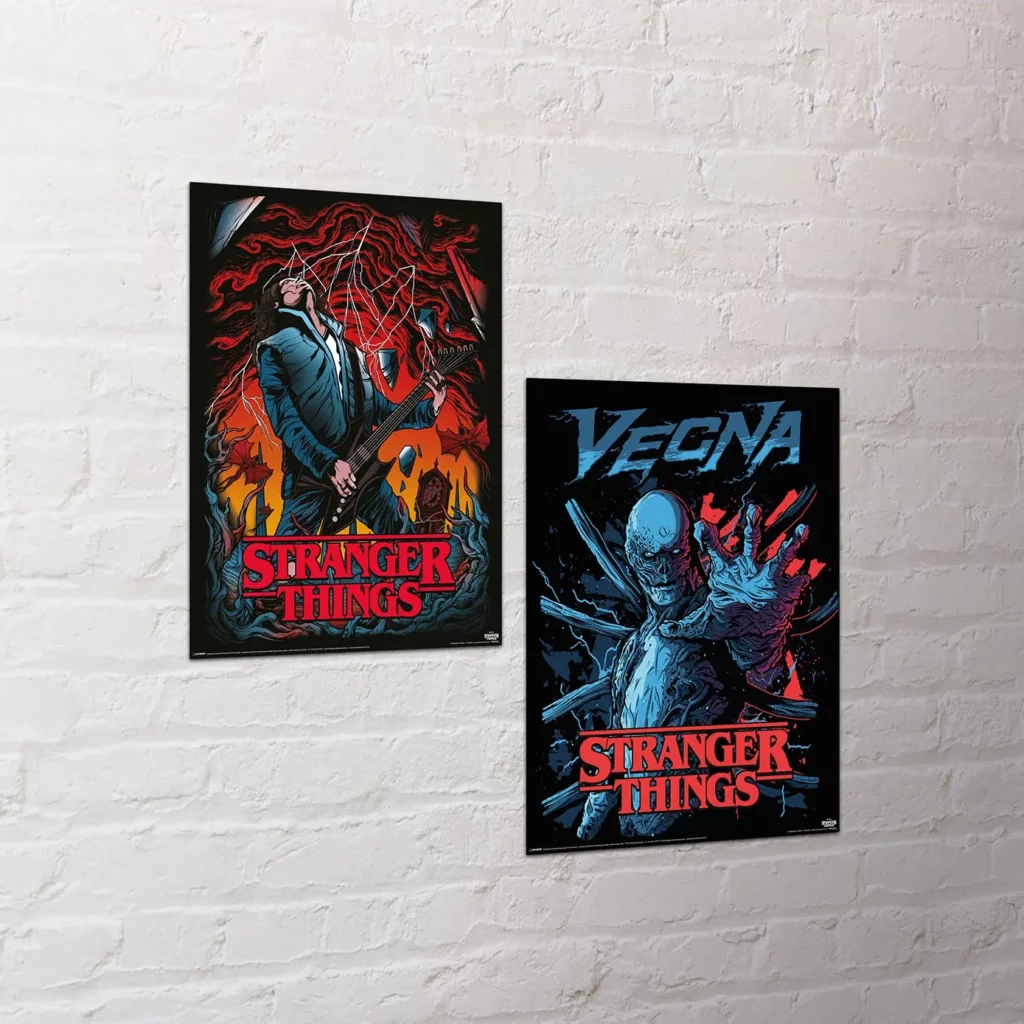 04. Pyramid Stranger Things Poster Set