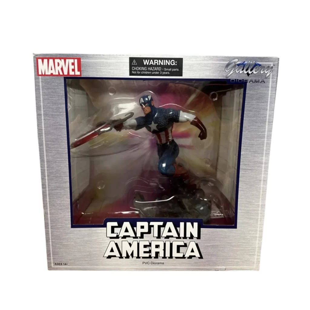 05. Diamond Select Marvel Gallery Captain America (Comic) Figura, 25c