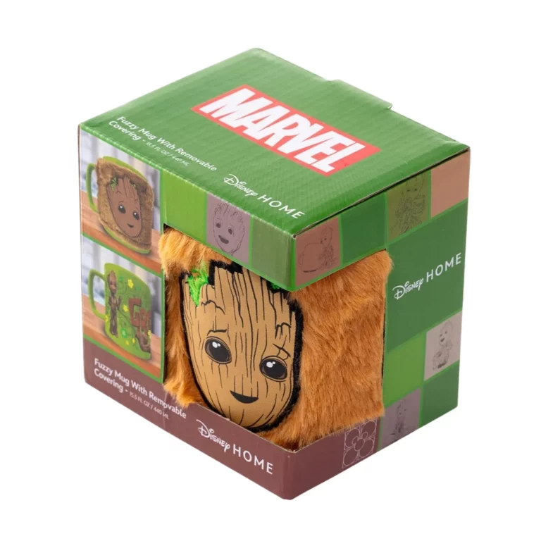 05. Groot (Face) Fuzzy Mug, 440 Ml