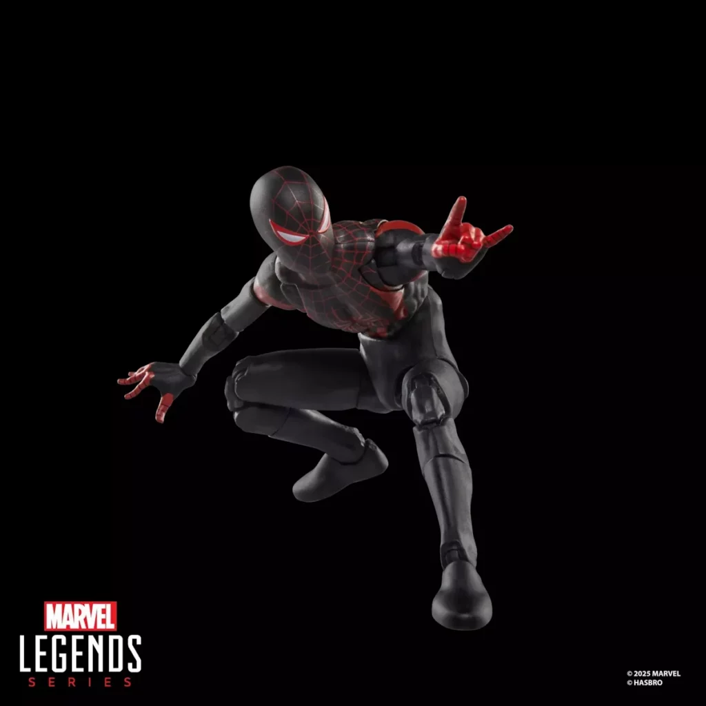 05. Marvel Legends Series Spider Man Ultimate Miles Morales Figura, 15cm