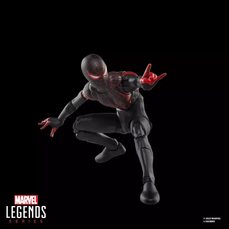 05. Marvel Legends Series Spider Man Ultimate Miles Morales Figura, 15cm