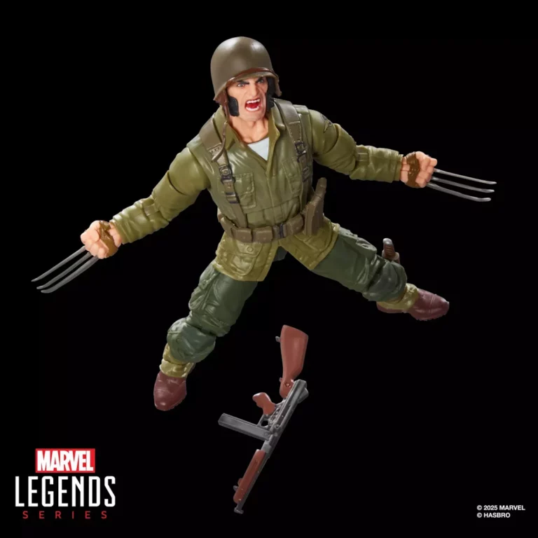 05. Marvel Legends Series Wolverine (WWII Logan) Figura, 15cm