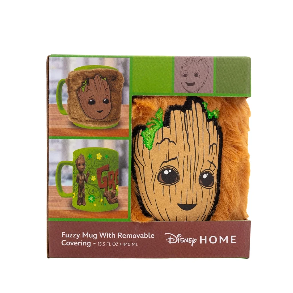 06. Groot (Face) Fuzzy Mug, 440 Ml