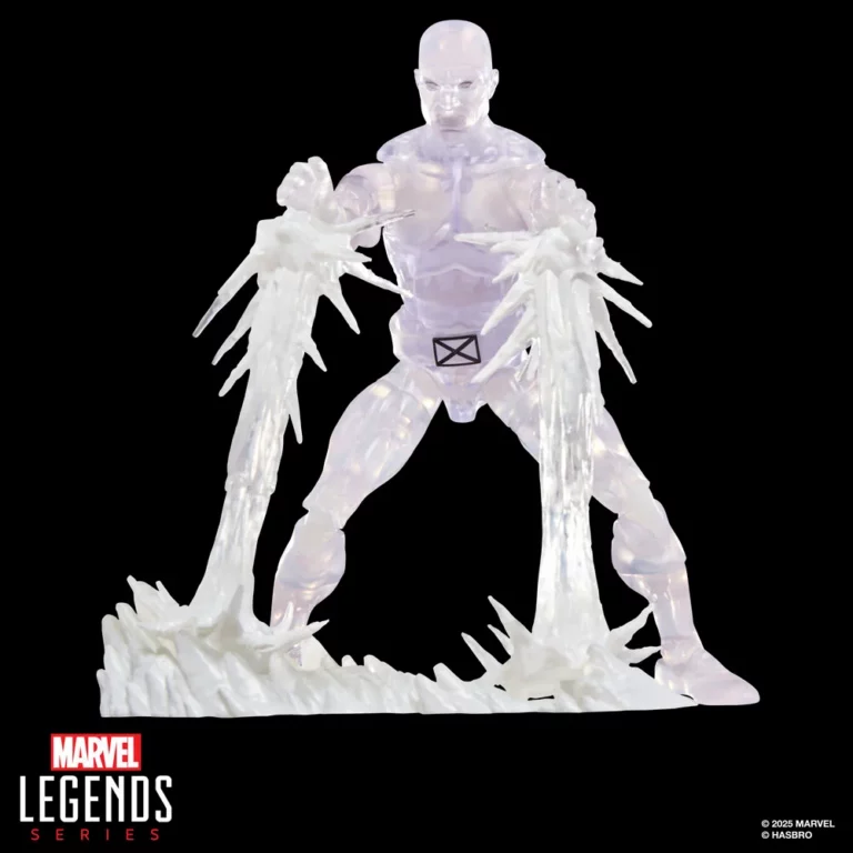 06. Marvel Legends Series Secret Wars Iceman Figura, 15cm