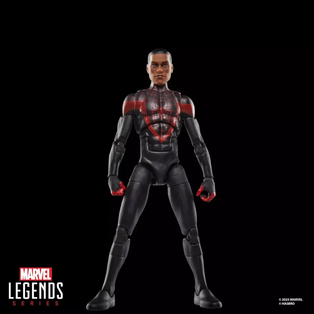 06. Marvel Legends Series Spider Man Ultimate Miles Morales Figura, 15cm