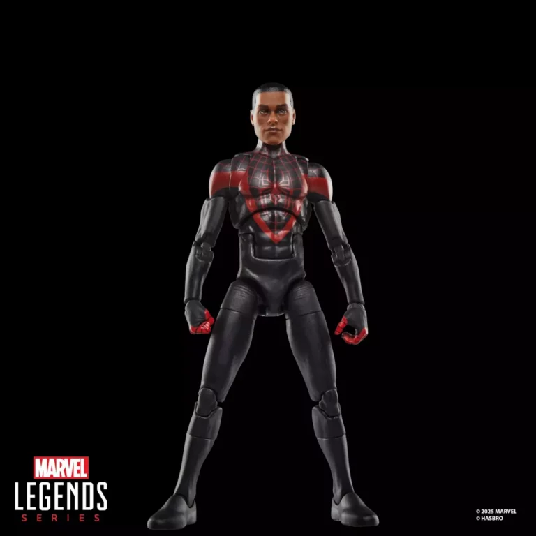 06. Marvel Legends Series Spider Man Ultimate Miles Morales Figura, 15cm