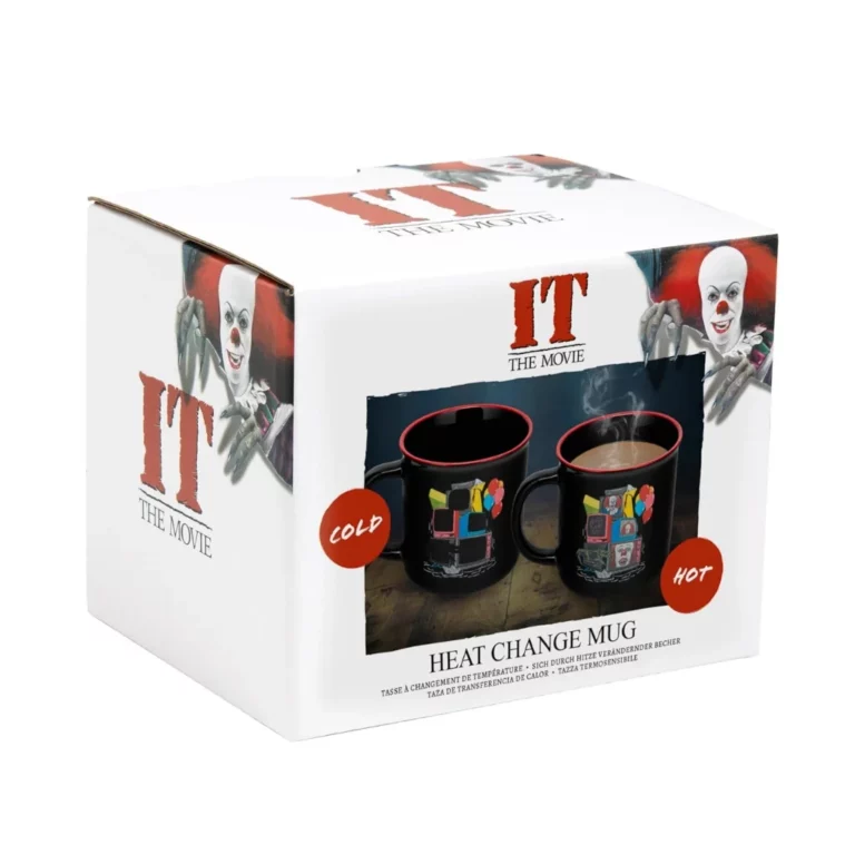 06. Paladone Pennywise 'TV Screen' šalica Koja Mijenja Boju, 350 Ml