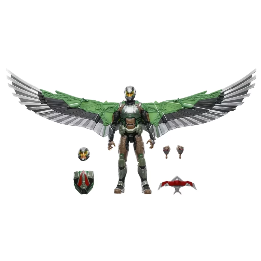 07. Marvel Legends Series Captain America Marvel's Falcon Figura, 15cm