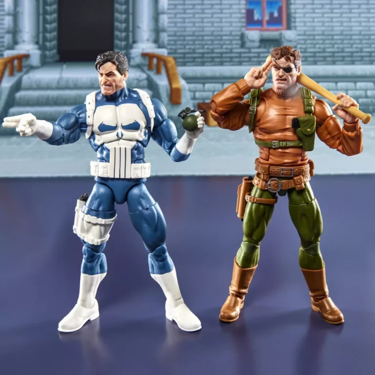 07. Marvel Legends Series Punisher And Nick Fury Figure, 15cm