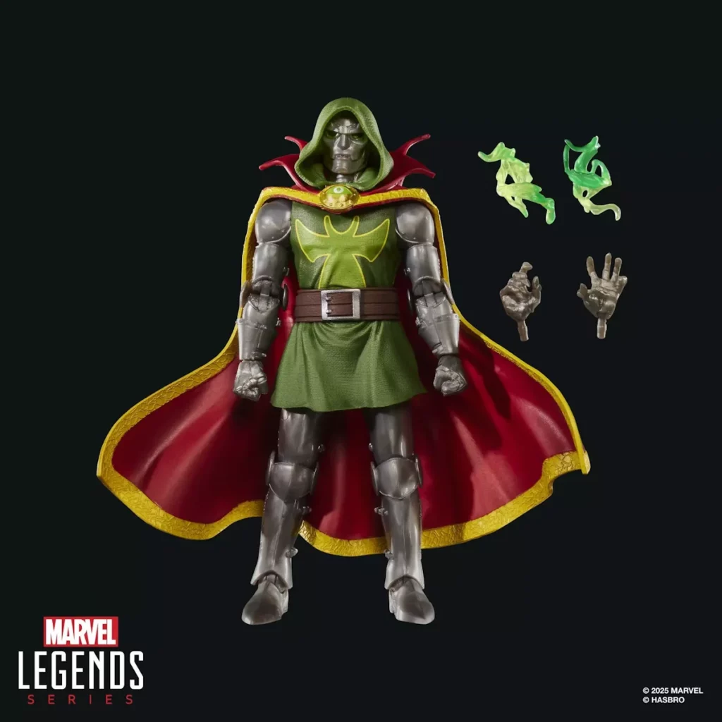 08. Marvel Legends Series Emperor Doom Figura, 15cm