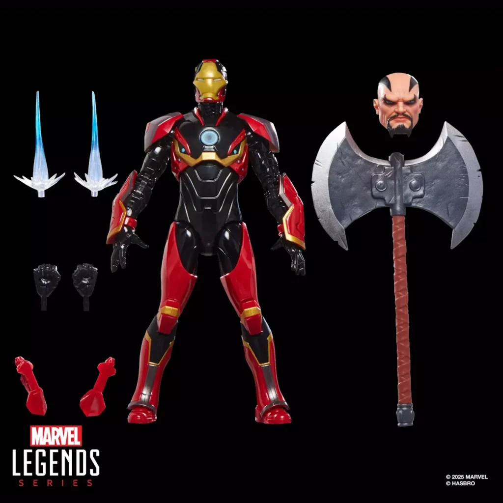 08. Marvel Legends Series Iron Man (Mark 72) Figura, 15cm