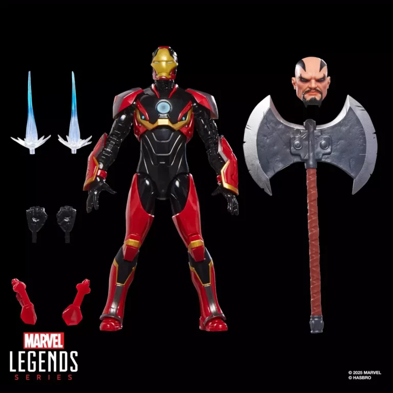 08. Marvel Legends Series Iron Man (Mark 72) Figura, 15cm