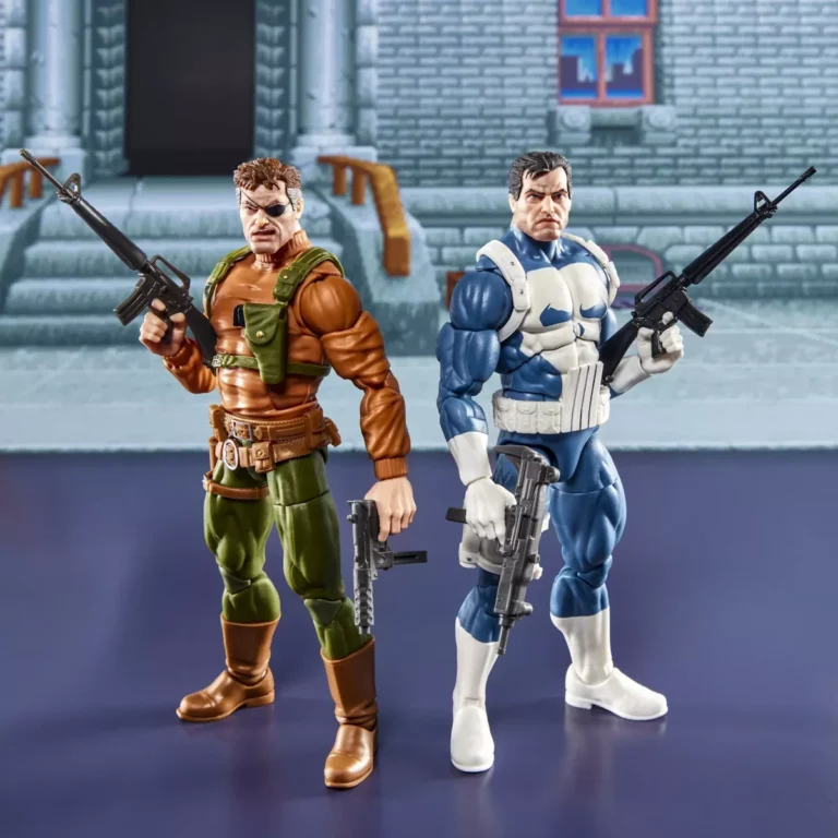 08. Marvel Legends Series Punisher And Nick Fury Figure, 15cm