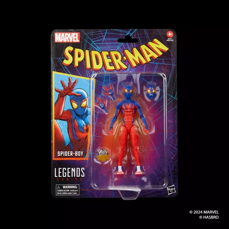 08. Marvel Legends Series Spider Boy Figura, 15cm