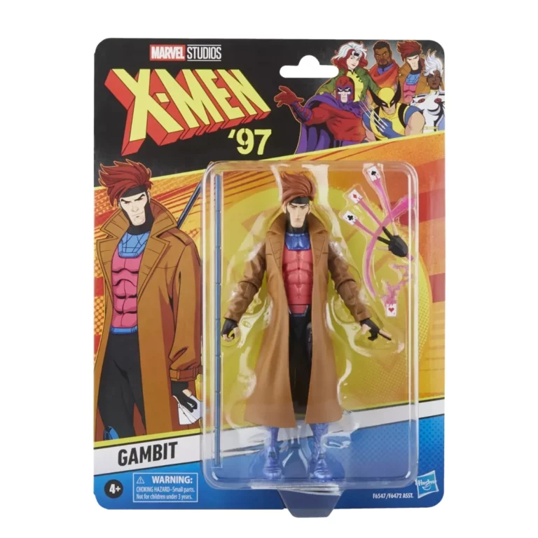 08. Marvel Legends Series X Men '97 Gambit Figura, 15cm