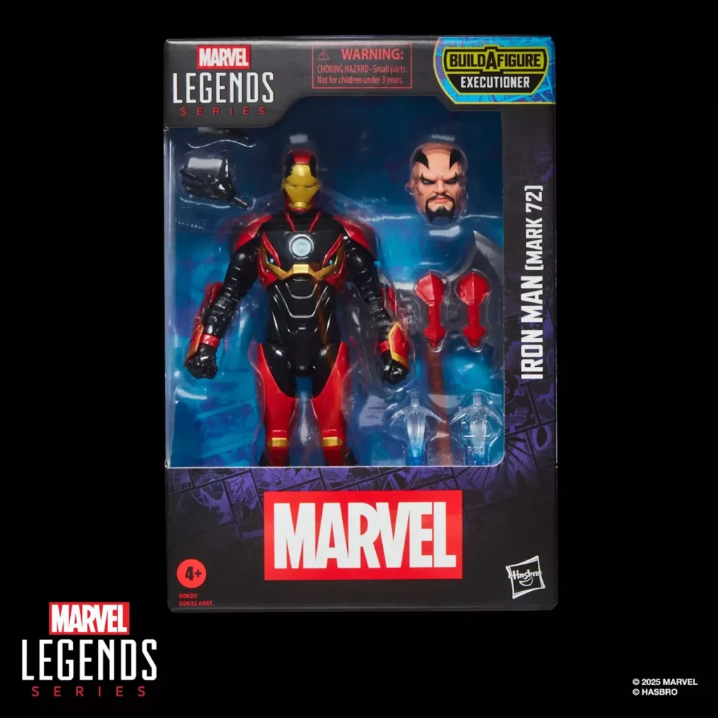 09. Marvel Legends Series Iron Man (Mark 72) Figura, 15cm