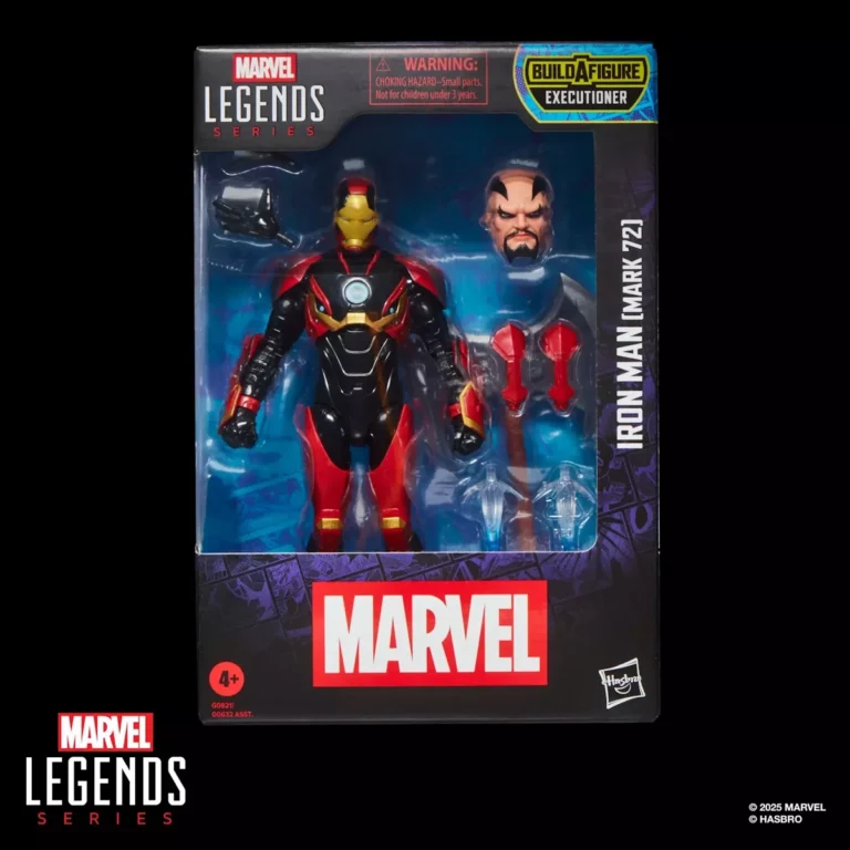 09. Marvel Legends Series Iron Man (Mark 72) Figura, 15cm