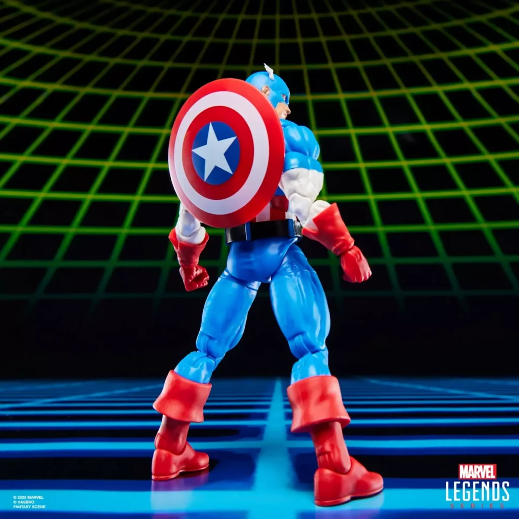 10. Marvel Legends Series Captain America Vs. Venom Figure, 15cm