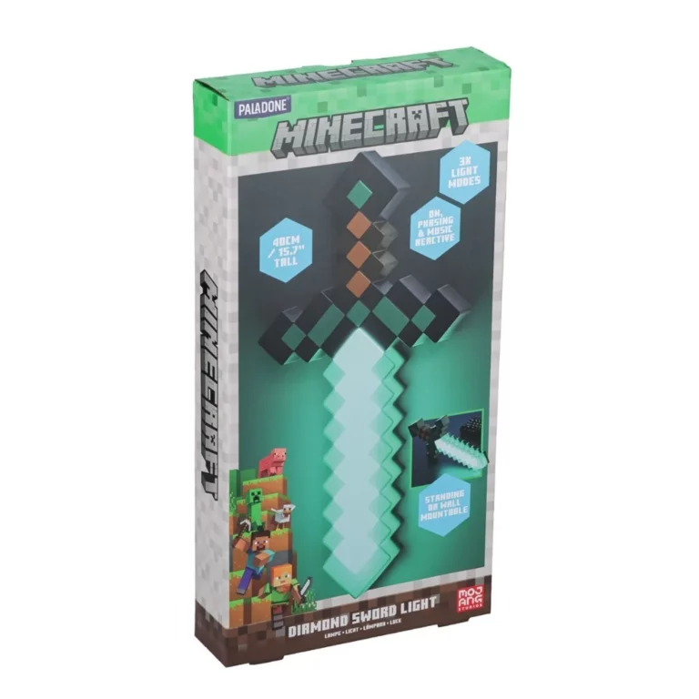 10. Paladone Minecraft Diamond Sword Light