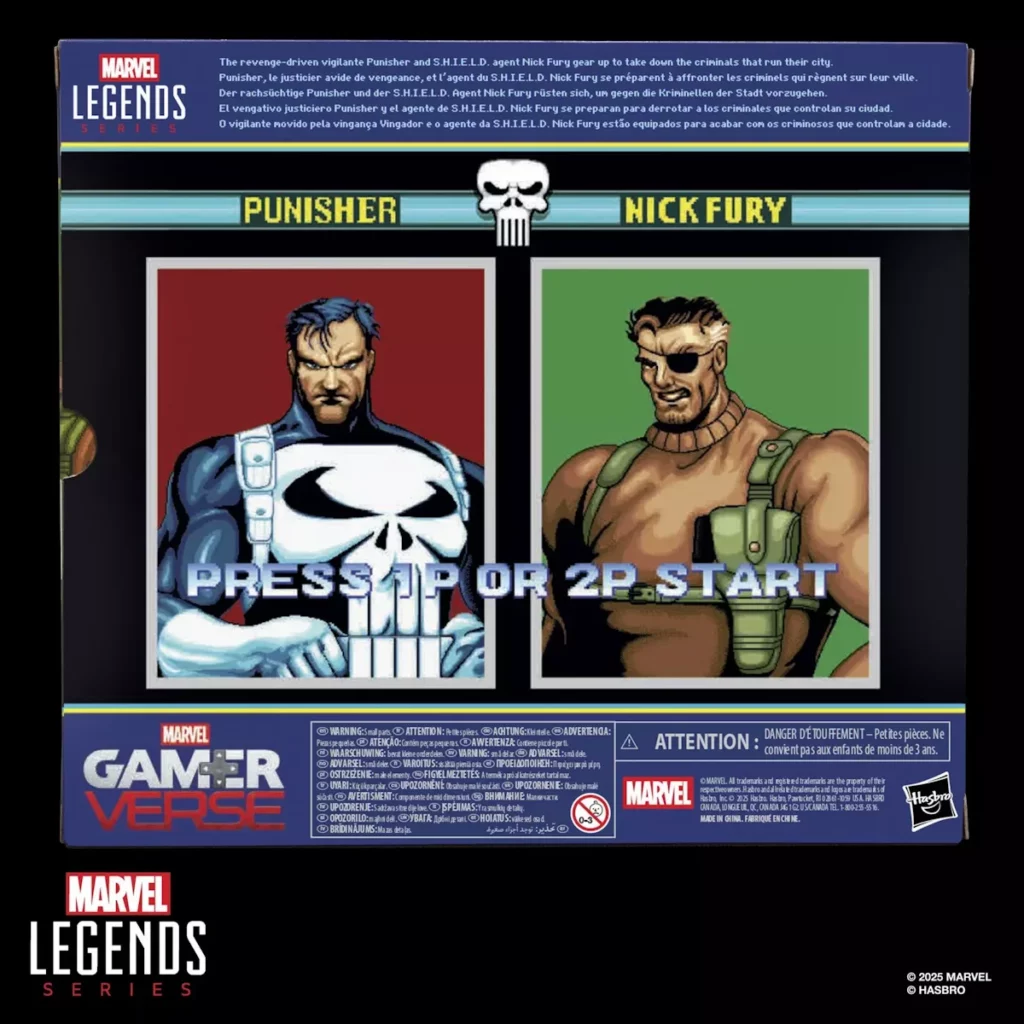 11. Marvel Legends Series Punisher And Nick Fury Figure, 15cm