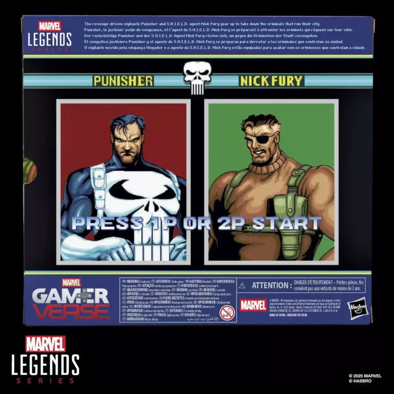 11. Marvel Legends Series Punisher And Nick Fury Figure, 15cm