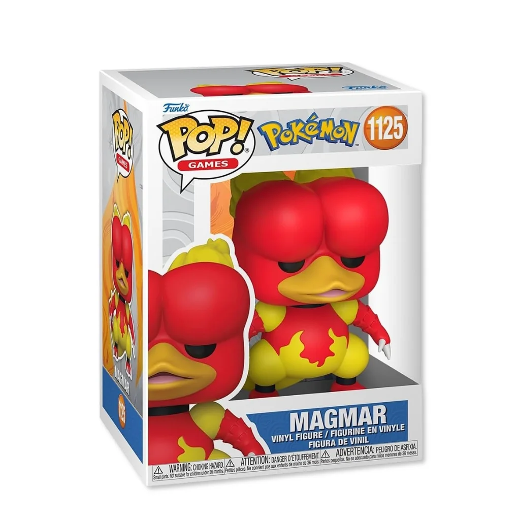 01. Funko Pop! Games Pokémon Magmar #1125