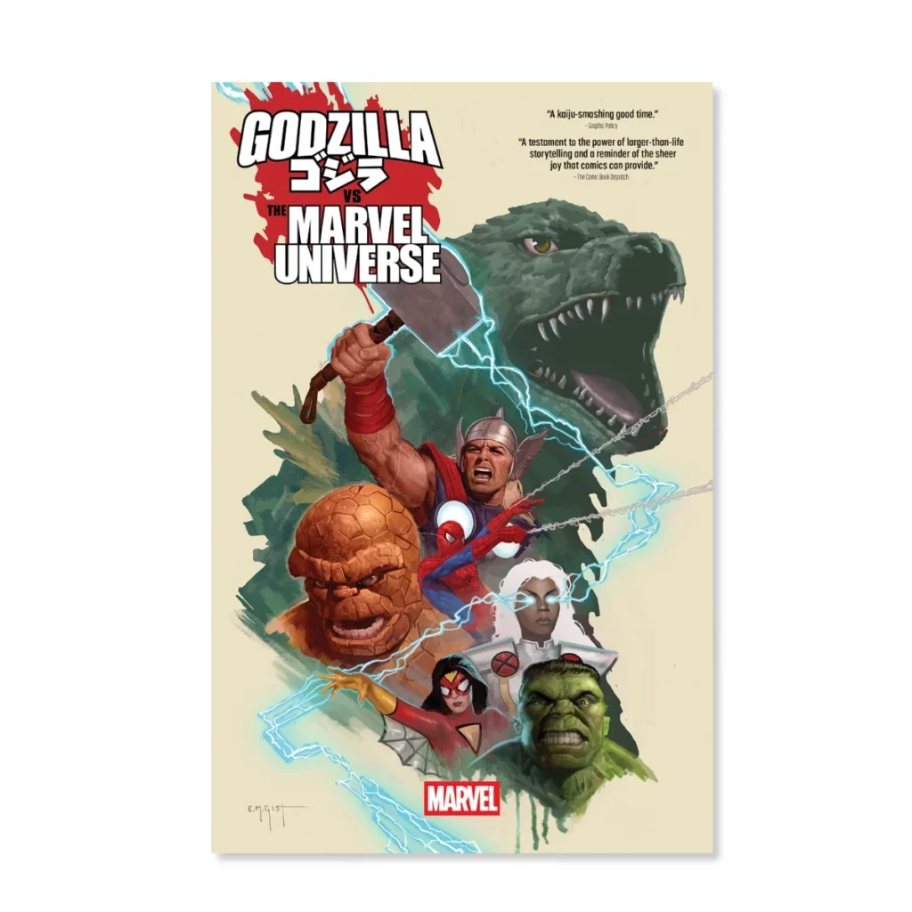 01. Godzilla vs. the Marvel Universe