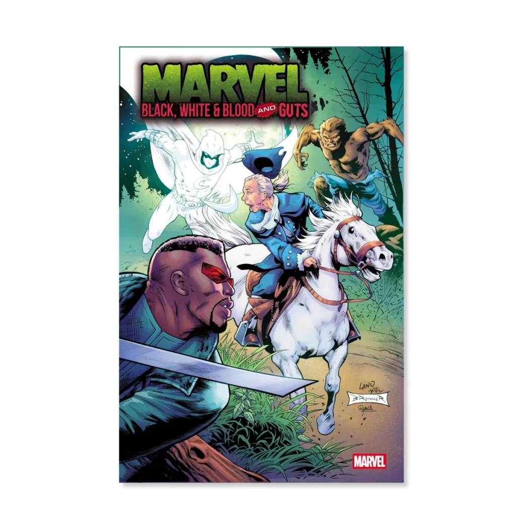 01. Marvel - Black, White & Blood and Guts #1 (Greg Land Variant)